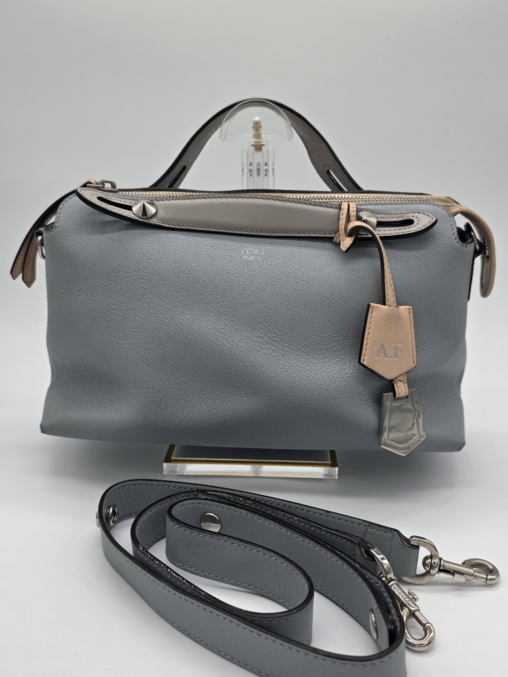 Fendi By The Way Medium Satchel Bag w/ Detachable Strap and Charm